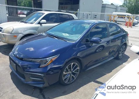 2020 Toyota Corolla Se z USA, uszkodzony, nr VIN 5YFP4RCE8LP032476